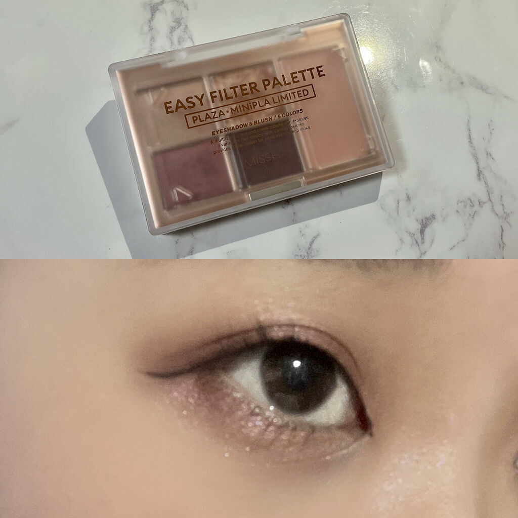 MISSHA イージー フィルター シャドウパレット/MISSHA/アイシャドウパレットを使ったクチコミ（1枚目）
