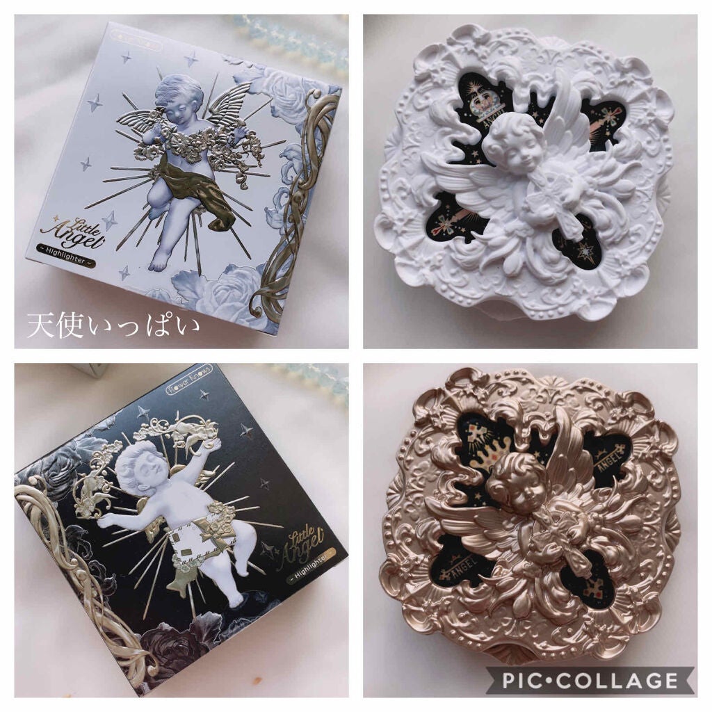 リトルエンジェル ハイライター/FlowerKnows/パウダーハイライトを使ったクチコミ(3枚目)