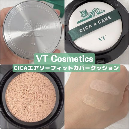 CICA エアリーフィットカバークッション/VT/クッションファンデーションを使ったクチコミ(1枚目)