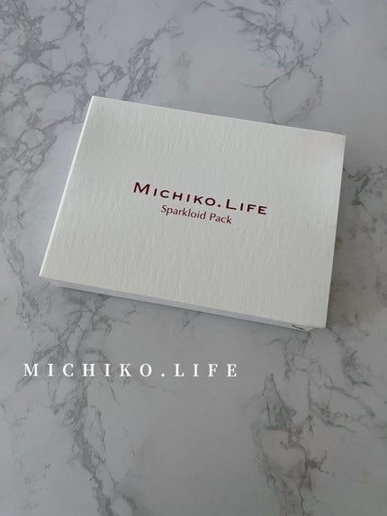 MICHIKO.LIFE スパークロイドパックのクチコミ「デート前日に使いたい!スペシャル美容パック✨️
✼••┈┈••✼••┈┈••✼••┈┈••✼.....」(2枚目)