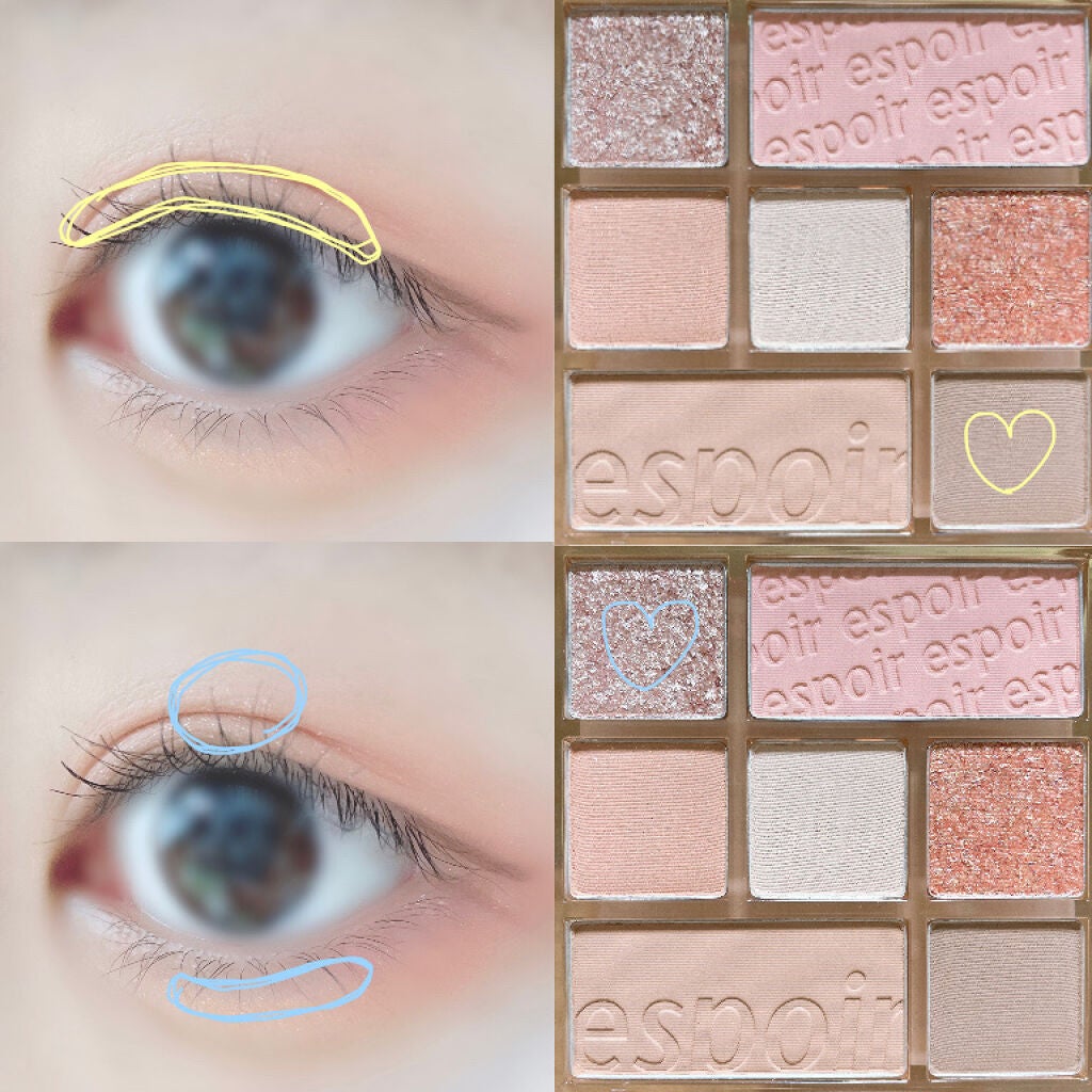 リアルアイパレット/espoir/マルチパレットを使ったクチコミ(3枚目)