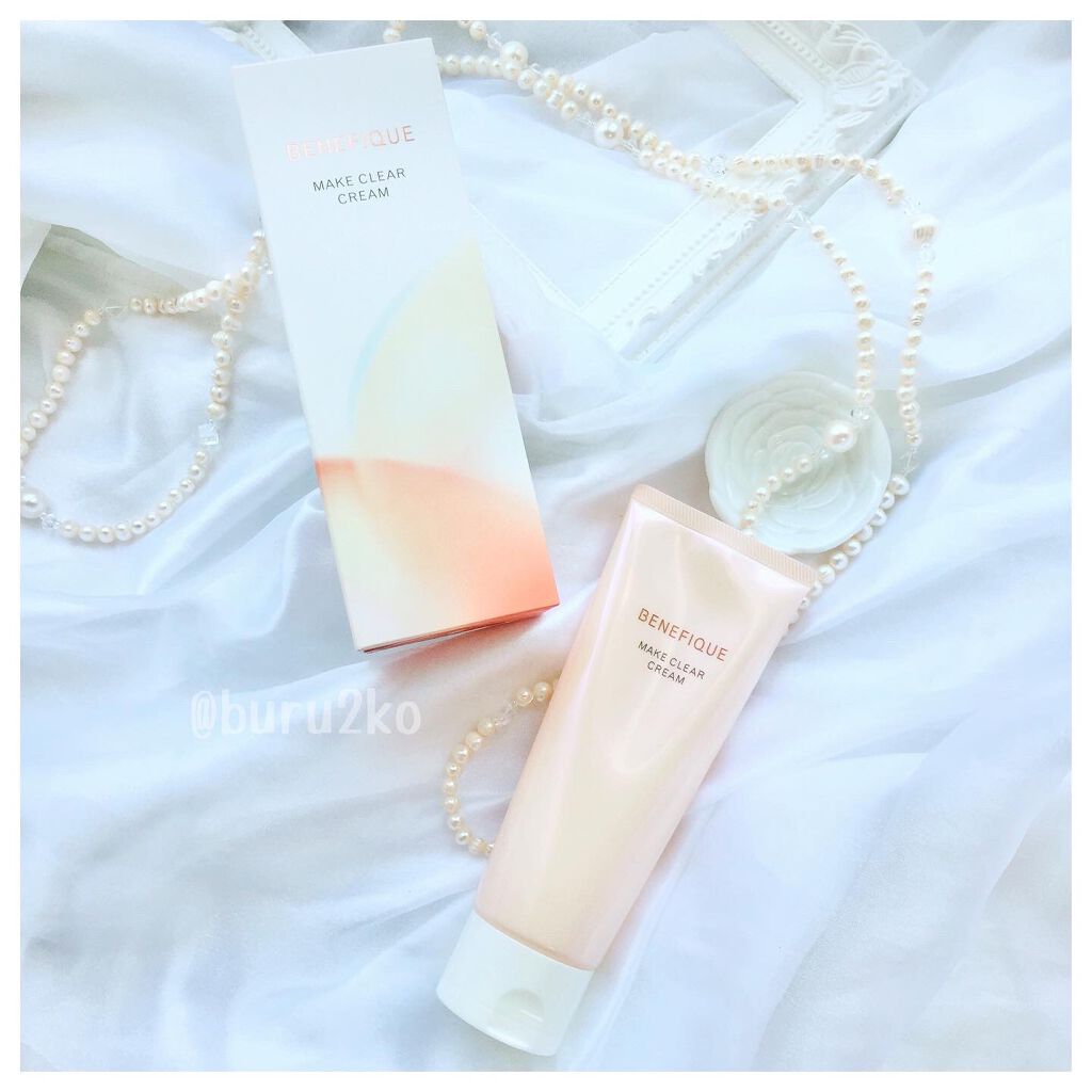  メイククリア クリーム/BENEFIQUE/クレンジングクリームを使ったクチコミ（1枚目）