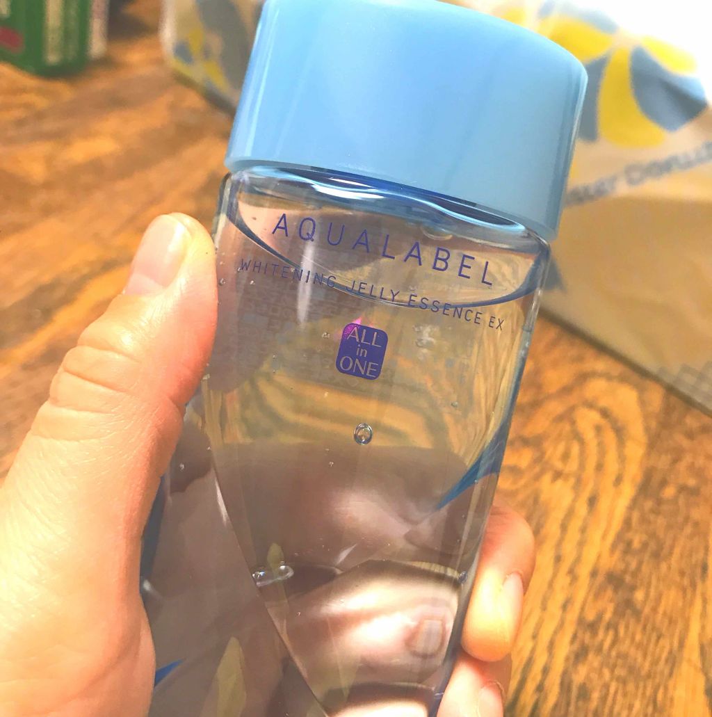 ホワイトニングゼリーエッセンス/アクアレーベル/オールインワン化粧品を使ったクチコミ(1枚目)
