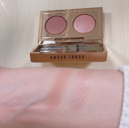 リュクス アイシャドウ デュオ/BOBBI BROWN/アイシャドウパレットを使ったクチコミ(2枚目)