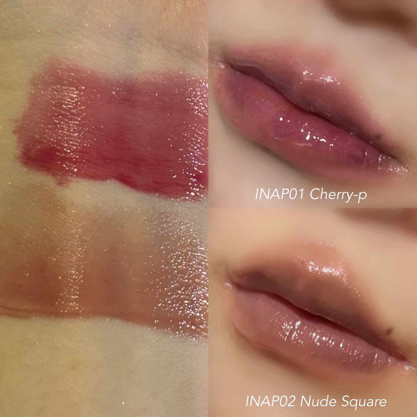 アンドバイロムアンド グラッシーボムティント/&nd by rom&nd/リップティントを使ったクチコミ(4枚目)