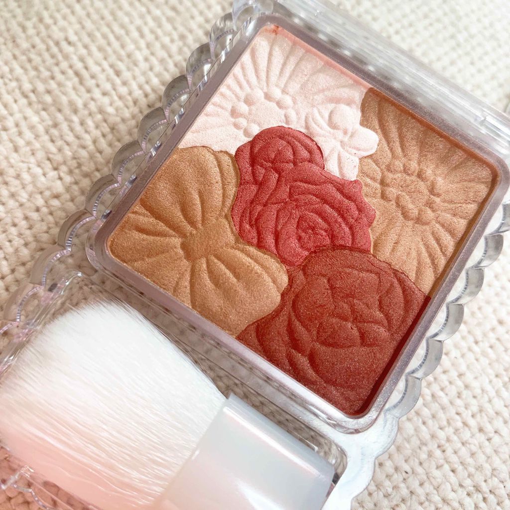 グロウフルールチークス/キャンメイク/パウダーチークを使ったクチコミ(1枚目)