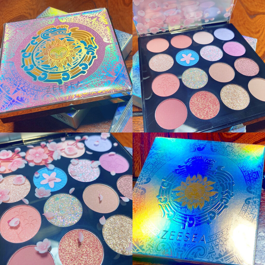 イメージ「マヤ」 アイシャドウパレット 02# 女神/ZEESEA/アイシャドウパレットを使ったクチコミ（2枚目）