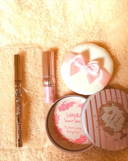 すっぴんパウダー B サクラスウィートソローの香り 2022/クラブ/プレストパウダーを使ったクチコミ(2枚目)