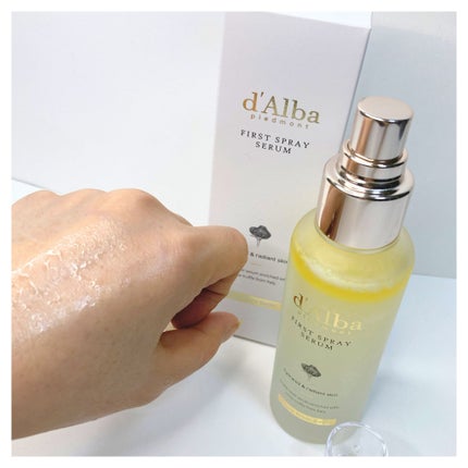 ダルバ ホワイトトリュフファーストスプレーセラム/ダルバ/ミスト状化粧水を使ったクチコミ(4枚目)