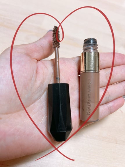 カラーリングアイブロウ/ヘビーローテーション/眉マスカラを使ったクチコミ(1枚目)