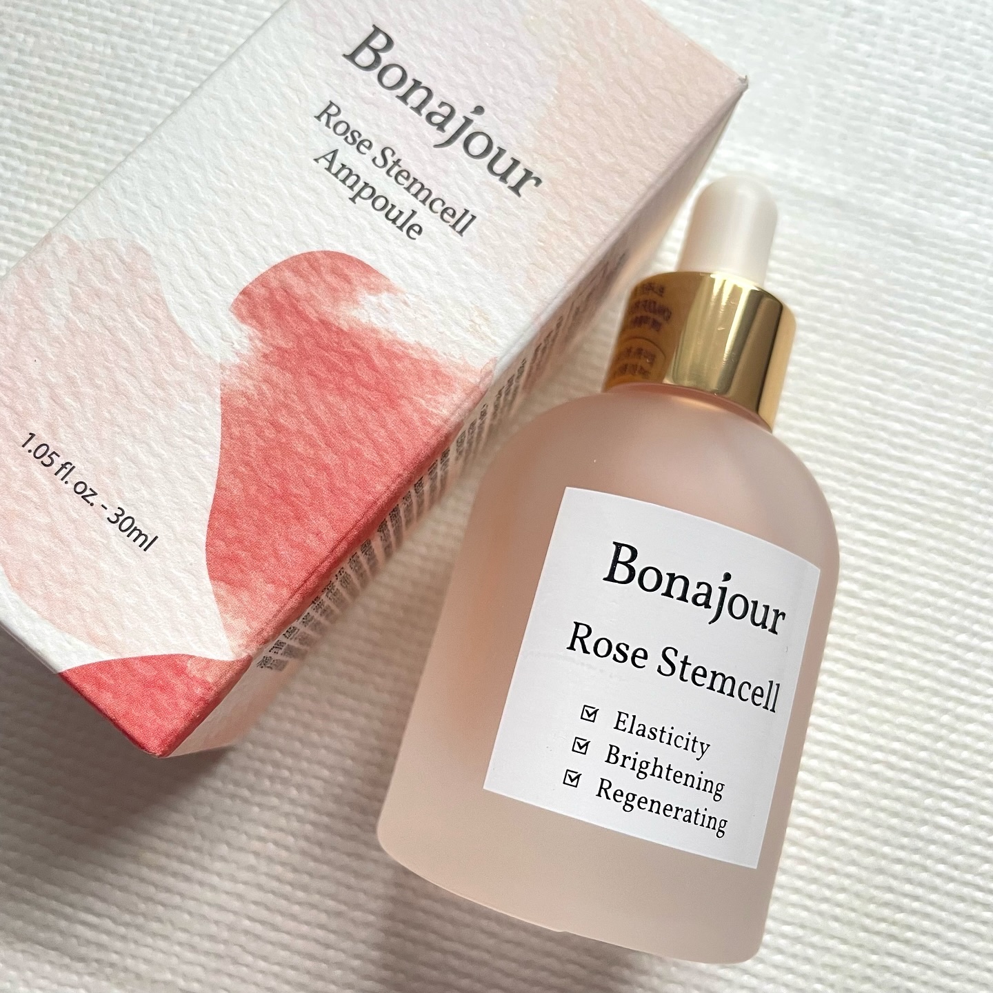 ローズステムセルセラム/Bonajour/美容液を使ったクチコミ（2枚目）