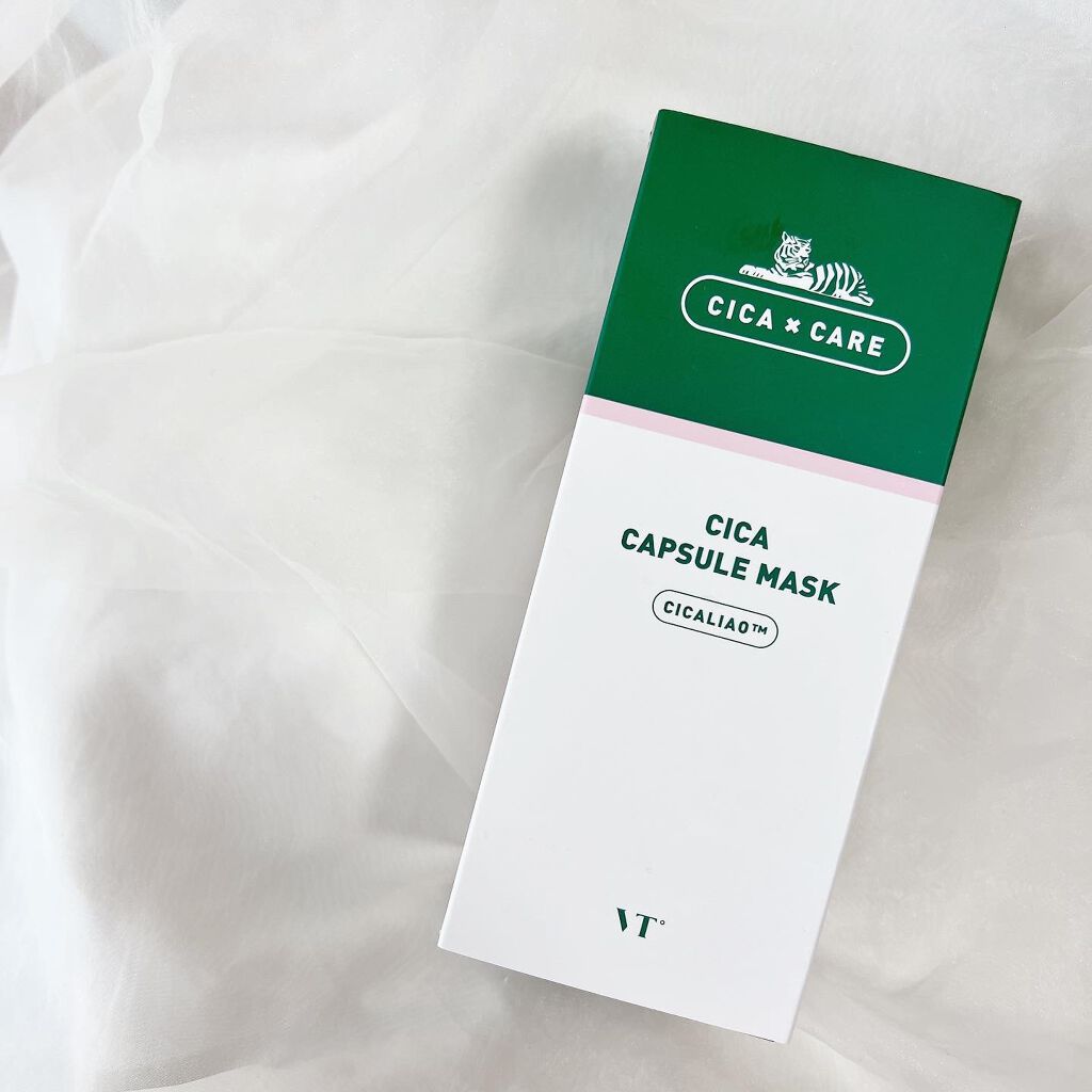 CICA カプセルマスク/VT/洗い流すパック・マスクを使ったクチコミ(1枚目)