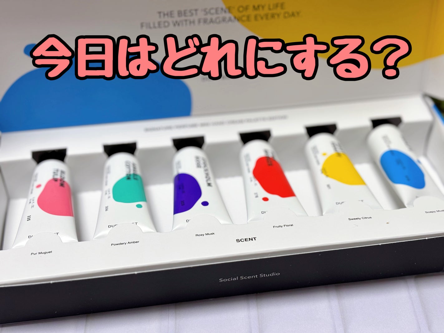 シグネチャーパフュームハンドクリームミニチュアギフトセット/DUFT&DOFT/ハンドクリームを使ったクチコミ(2枚目)