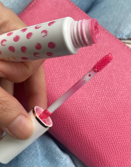 ティントオイルリップ/HACCI/リップケアを使ったクチコミ(3枚目)