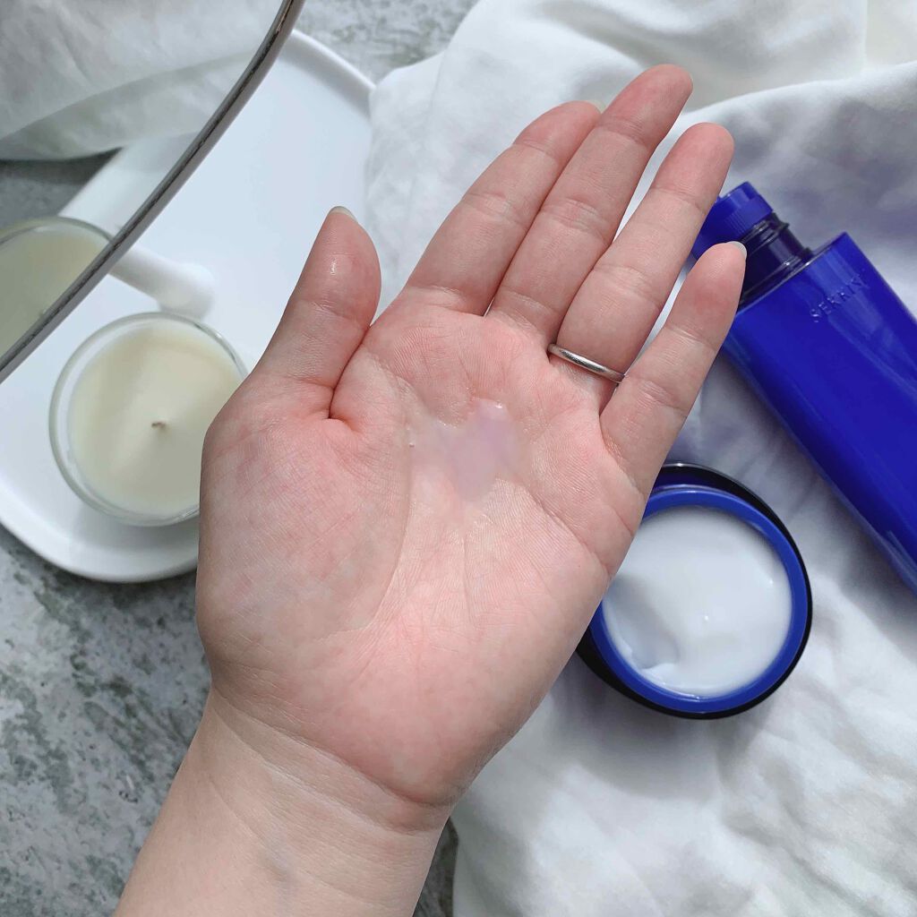 クリアウェルネス ハイドレイティング ジェル/雪肌精/フェイスクリームを使ったクチコミ（3枚目）