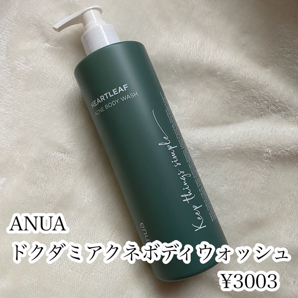 ドクダミアクネボディウィッシュ/Anua/ボディソープを使ったクチコミ(2枚目)