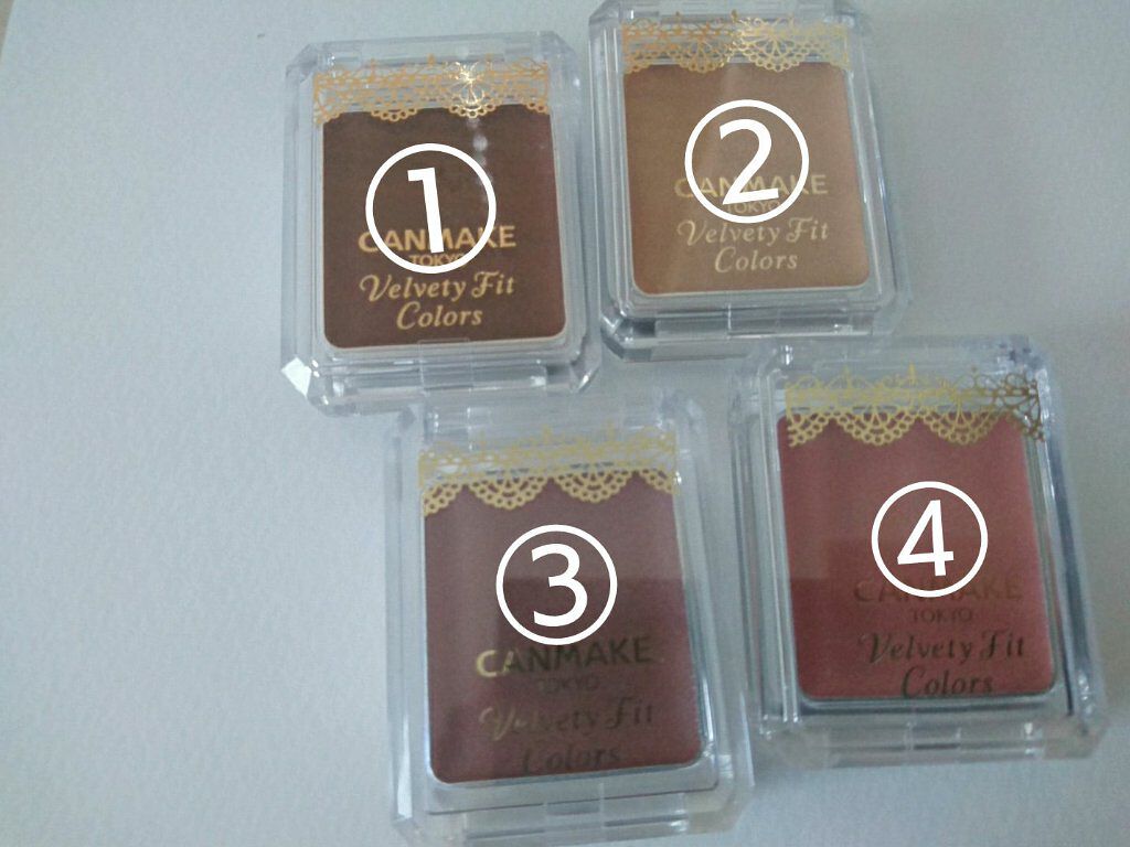 ベルベッティフィットカラーズ/キャンメイク/ジェル・クリームアイシャドウを使ったクチコミ（3枚目）