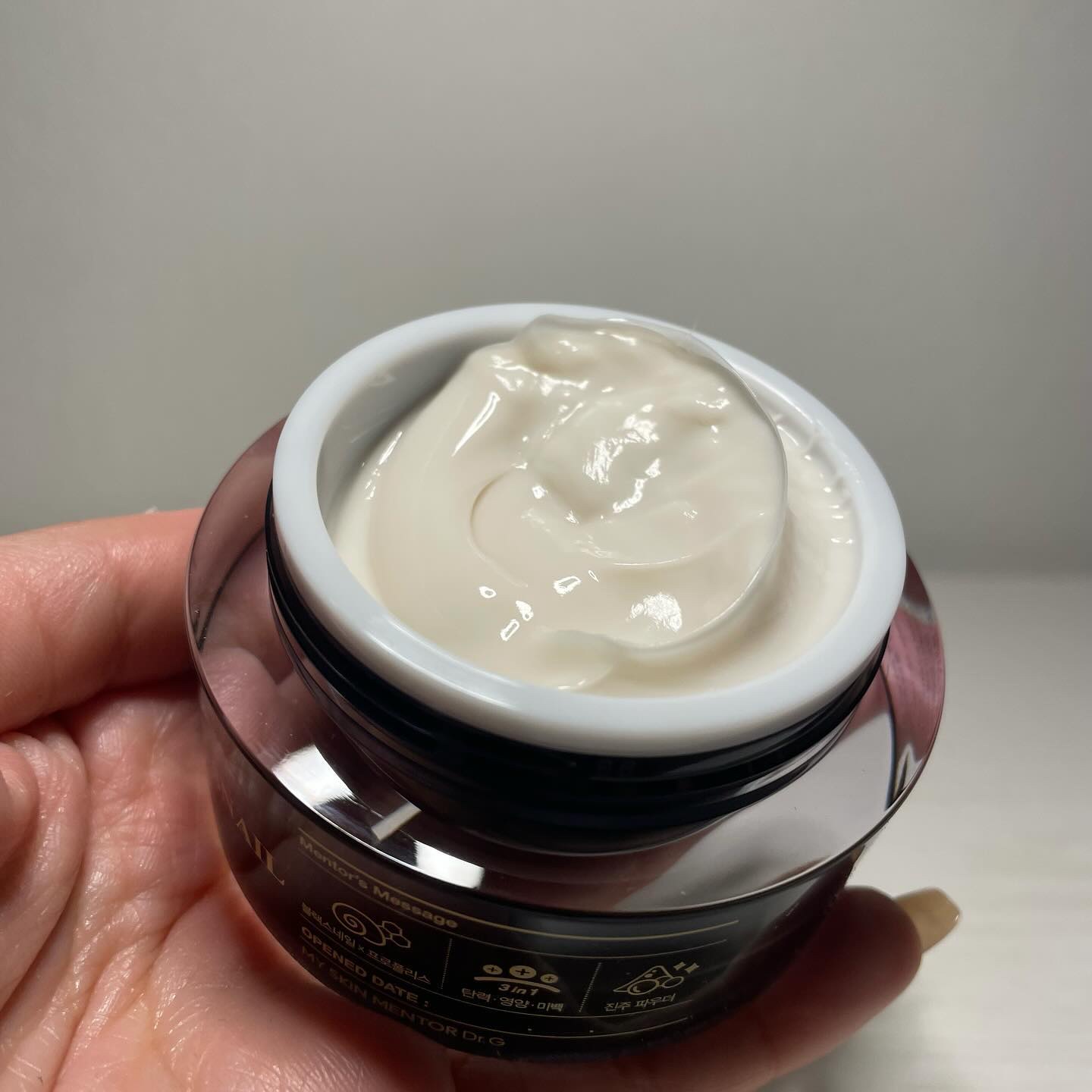 ブラックスネイル クリーム/Dr.G/フェイスクリームを使ったクチコミ（2枚目）