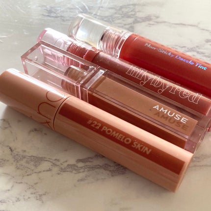 ジューシーラスティングティント/rom&nd/リップティントを使ったクチコミ(4枚目)