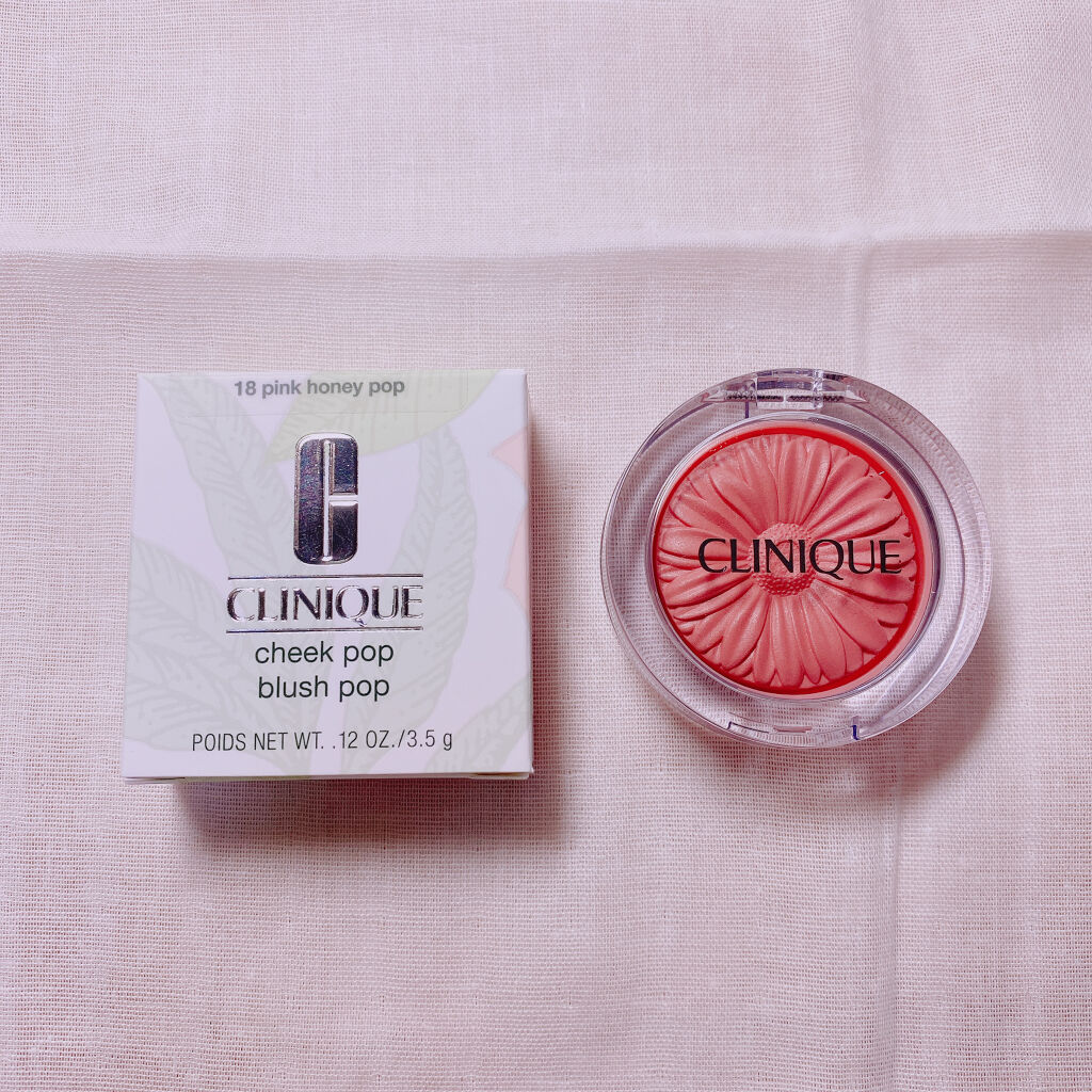 チーク ポップ/CLINIQUE/パウダーチークを使ったクチコミ（1枚目）