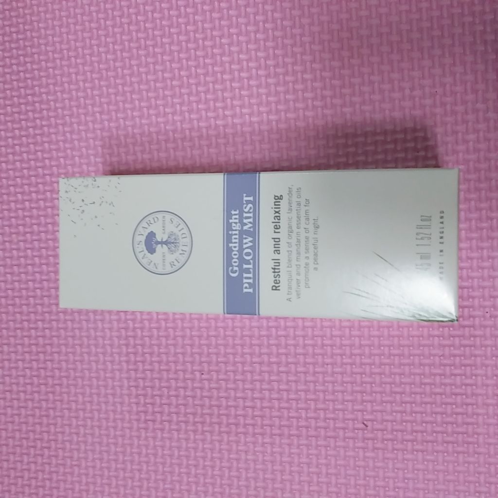 グッドナイトピローミスト/ニールズヤード レメディーズ/ファブリックミストを使ったクチコミ(1枚目)