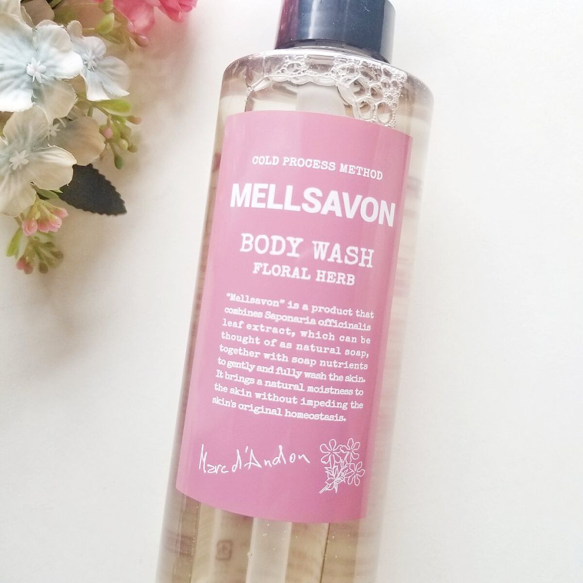 ボディウォッシュ フローラルハーブ/Mellsavon/ボディソープを使ったクチコミ（2枚目）