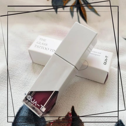 ザグラスタトゥーティント/QUA-T/リップティントを使ったクチコミ(3枚目)