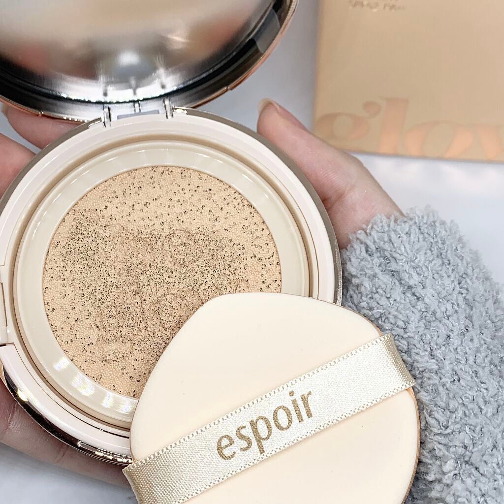 プロテーラービーグロウクッション(オールニュー)/espoir/クッションファンデーションを使ったクチコミ(6枚目)