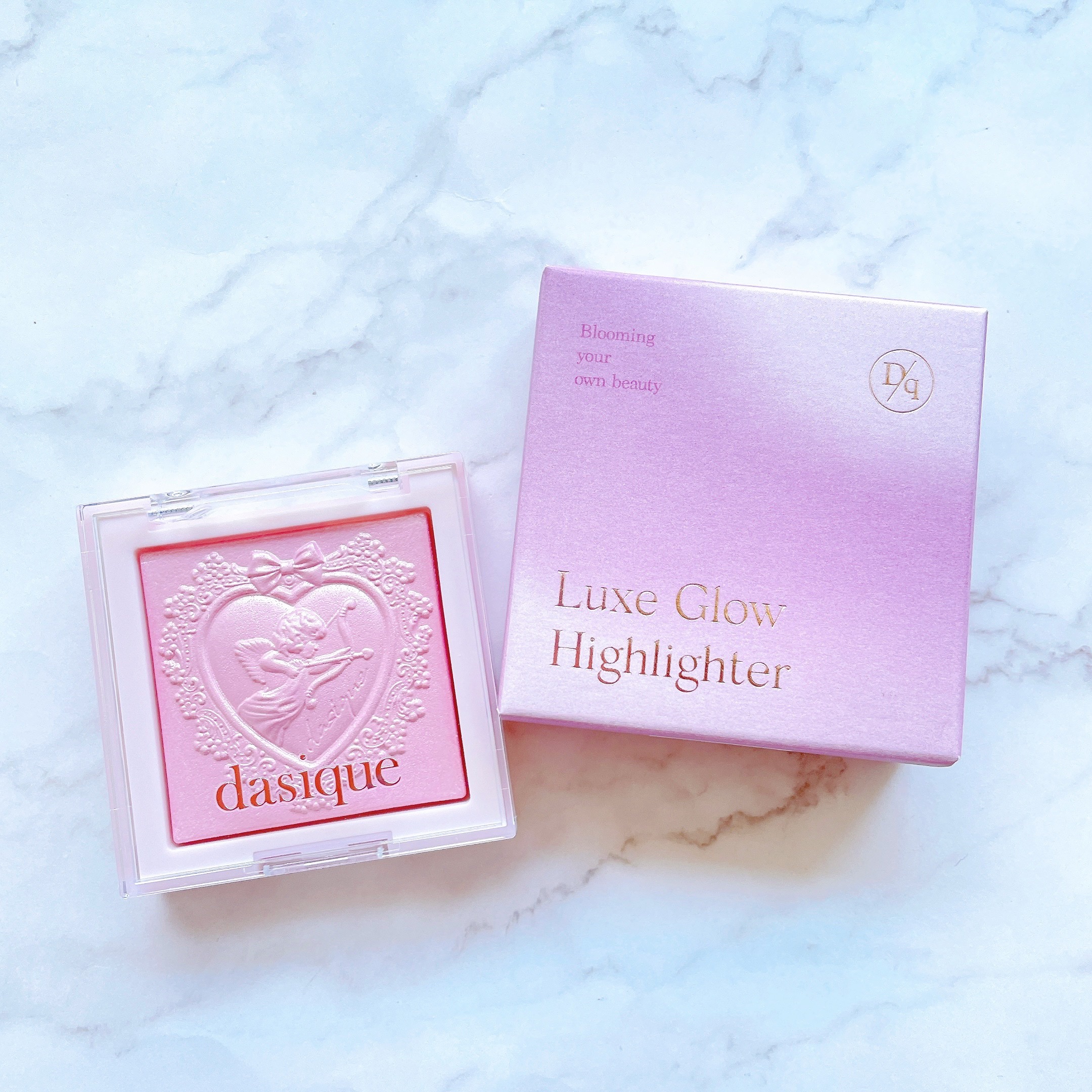 ラックスグロウハイライター/dasique/パウダーハイライトを使ったクチコミ（2枚目）