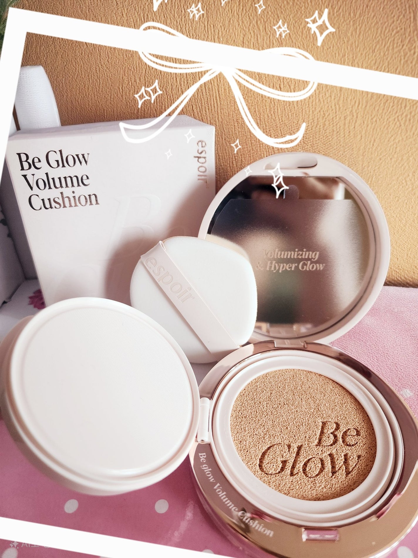 エスポア ビーグロー ボリュームクッション/espoir/クッションファンデーションを使ったクチコミ(2枚目)