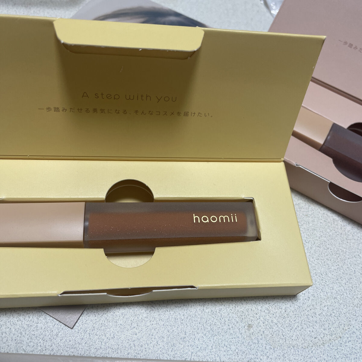 Melty flower lip tint/haomii/口紅を使ったクチコミ（2枚目）