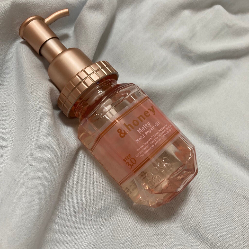 &honey メルティ モイストリペア ヘアオイル 3.0/&honey/ヘアオイルを使ったクチコミ(1枚目)