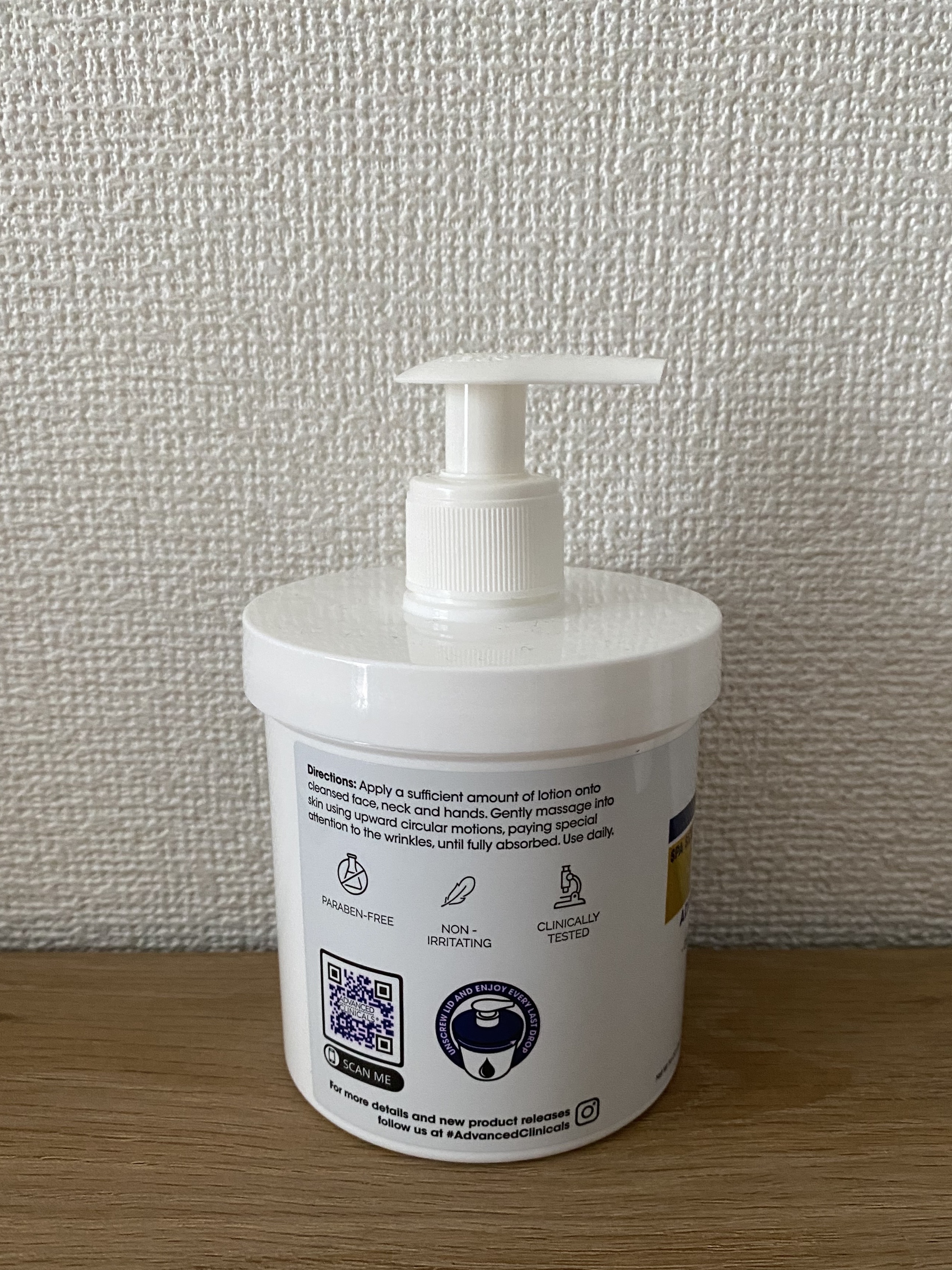 レチノールアドバンスドファーミングクリーム/ADVANCED CLINICALS/ボディクリームを使ったクチコミ（2枚目）