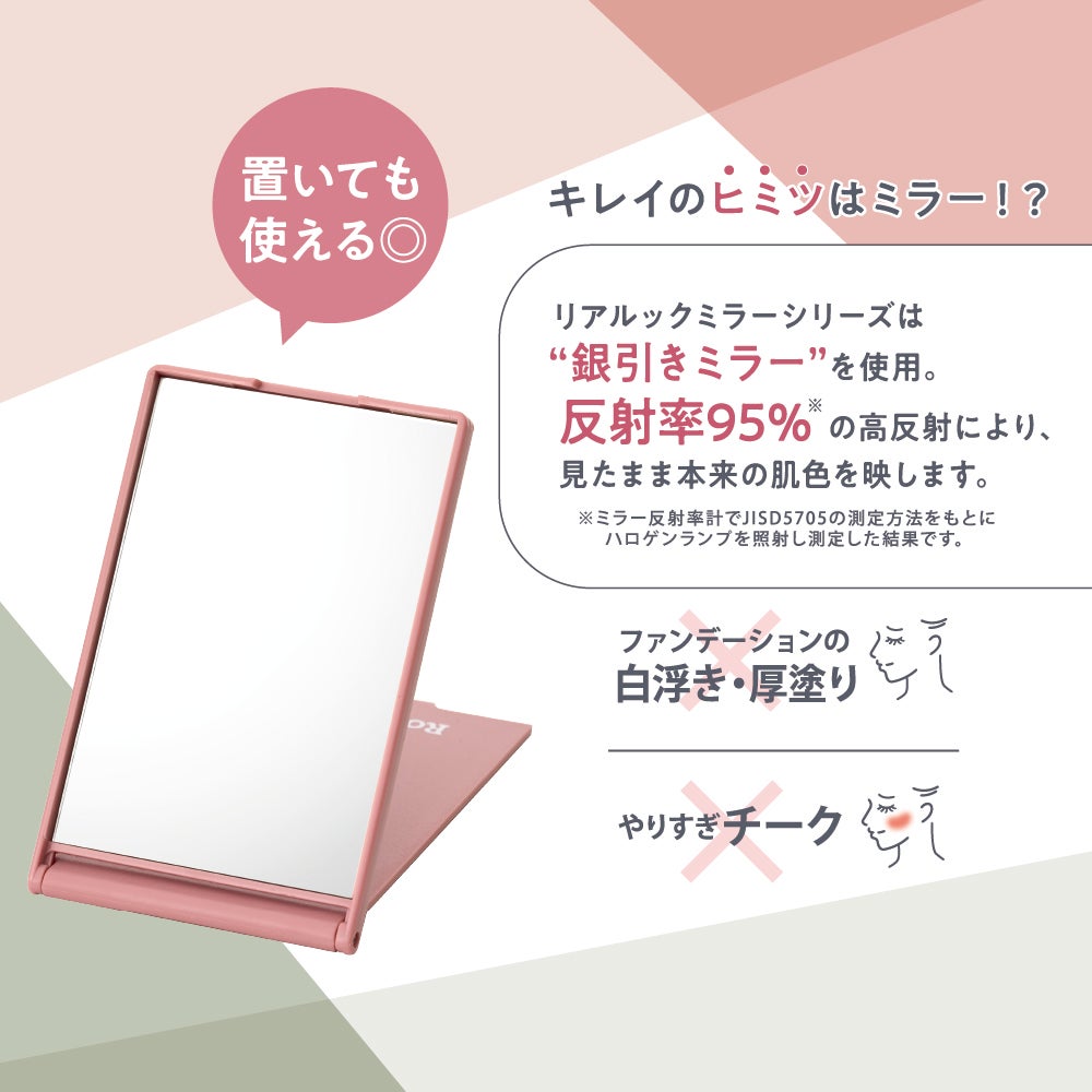 リアルックミラー/ロージーローザ/その他化粧小物を使ったクチコミ(4枚目)