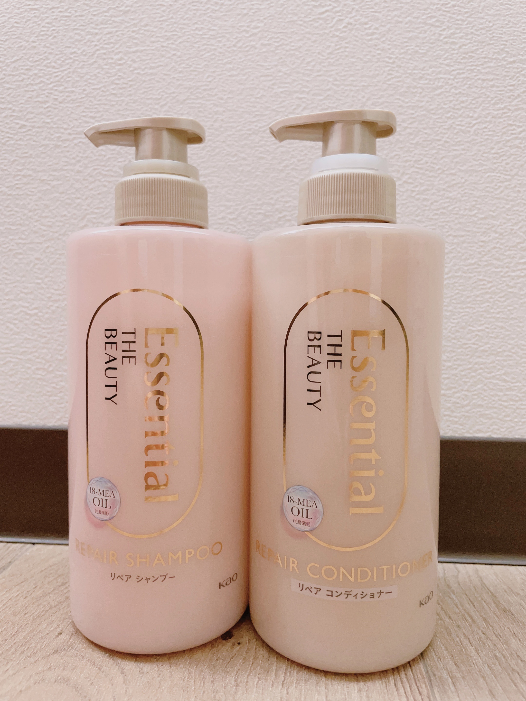 ザビューティ リペアシャンプー・コンディショナー/エッセンシャル/市販シャンプーを使ったクチコミ（1枚目）