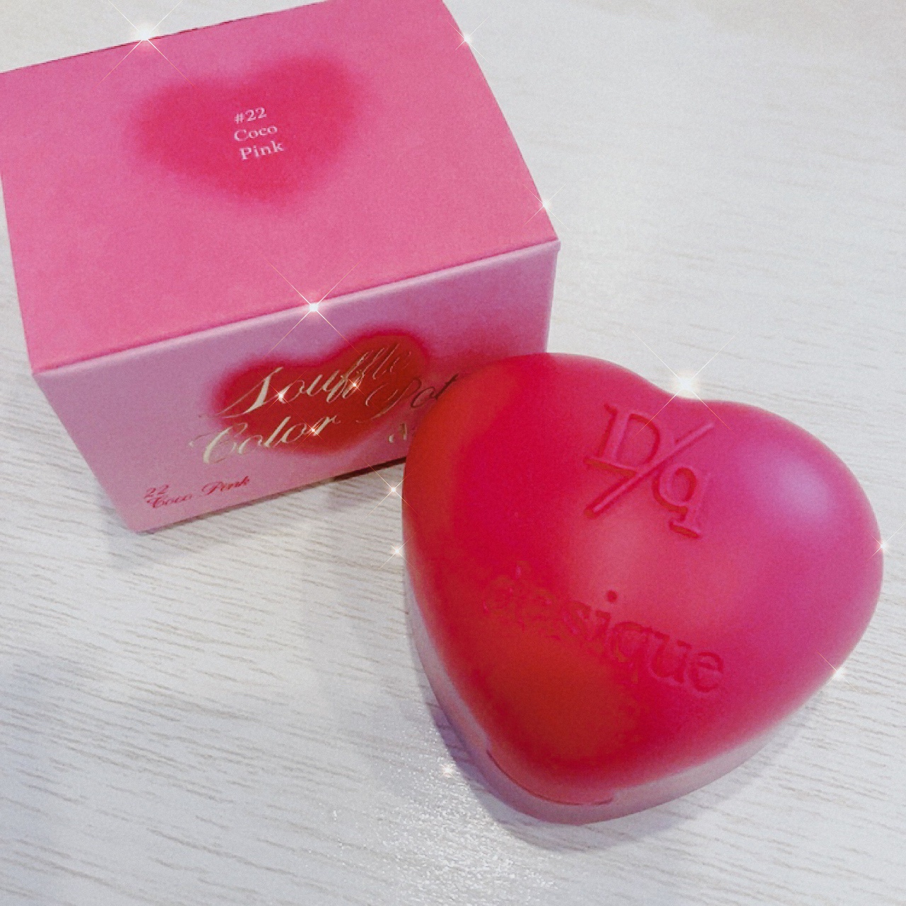 スフレカラーポット/dasique/口紅を使ったクチコミ（1枚目）