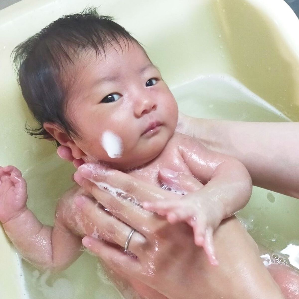 全身ベビーソープ(泡タイプ)/アトピタ/ボディソープを使ったクチコミ(4枚目)