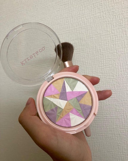 トーンアップフェイスパウダー/Kirei&co./プレストパウダーを使ったクチコミ(3枚目)