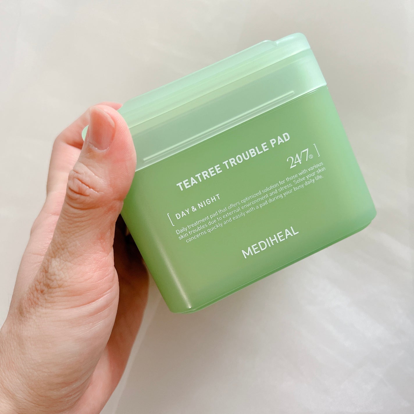 ティーツリー トラブルパッド/MEDIHEAL/トナーパッドを使ったクチコミ(2枚目)