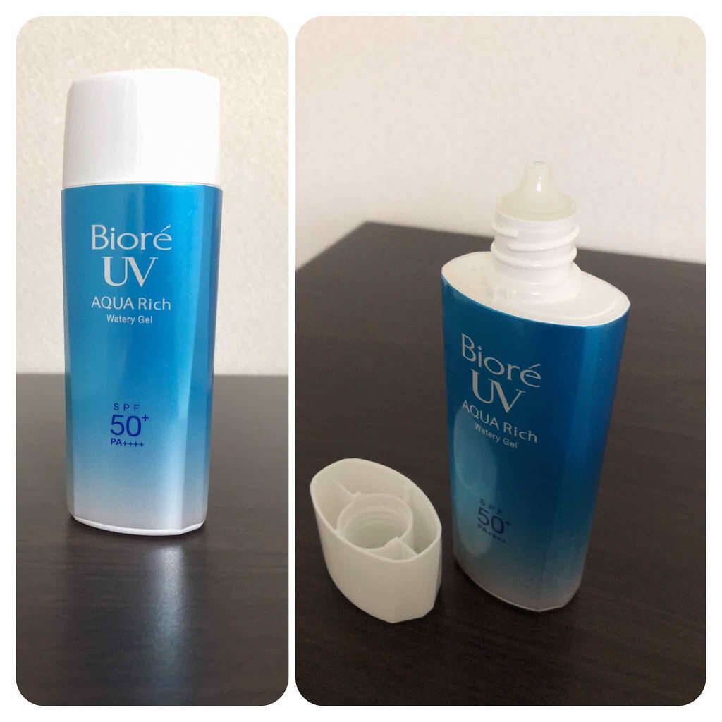 ビオレUV アクアリッチウォータリージェル /ビオレ/日焼け止め・UVケアを使ったクチコミ（1枚目）