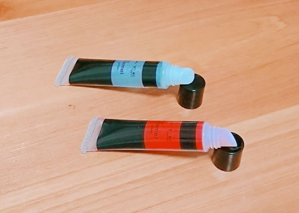 カラーエナメルグロス/KATE/リップグロスを使ったクチコミ(1枚目)