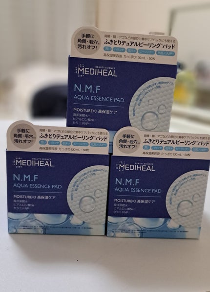 N.M.Fアクアエッセンスパッド/MEDIHEAL/トナーパッドを使ったクチコミ(1枚目)