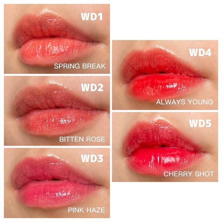 ザ ウォータリーデューティント/MERZY/リップティントを使ったクチコミ(5枚目)