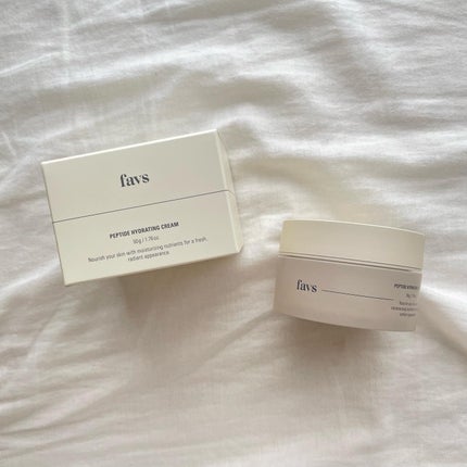 ペプチドハイドレーティングクリーム/favs/フェイスクリームを使ったクチコミ(1枚目)