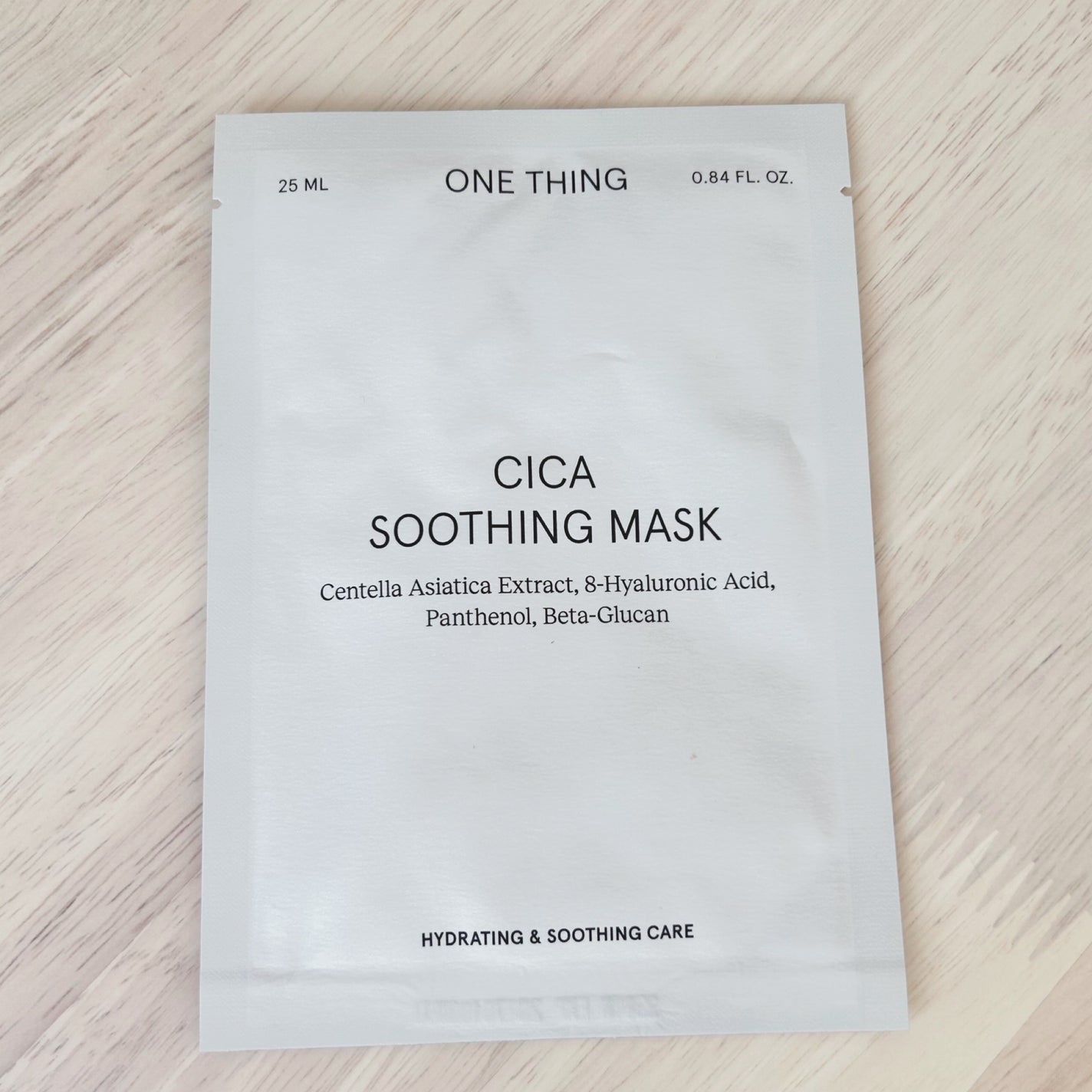 CICAスージングマスク/ONE THING/シートマスク・パックを使ったクチコミ(3枚目)