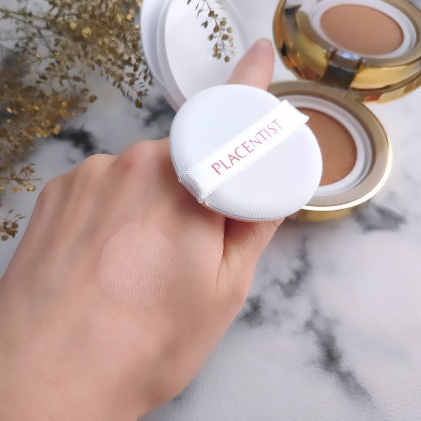 プラセンティストクッションファンデーション/ステファニー/クッションファンデーションを使ったクチコミ(5枚目)