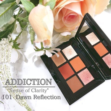 コンパクトアディクション センス オブ クラリティ 101 Dawn Reflection ドーン リフレクション/ADDICTION/アイシャドウパレットを使ったクチコミ（1枚目）