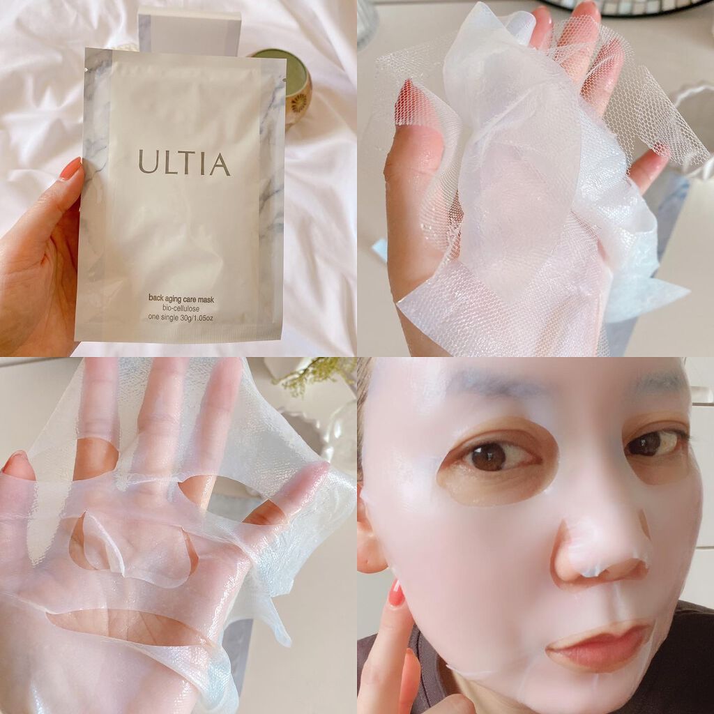 back aging care mask/ULTIA/シートマスク・パックを使ったクチコミ（3枚目）