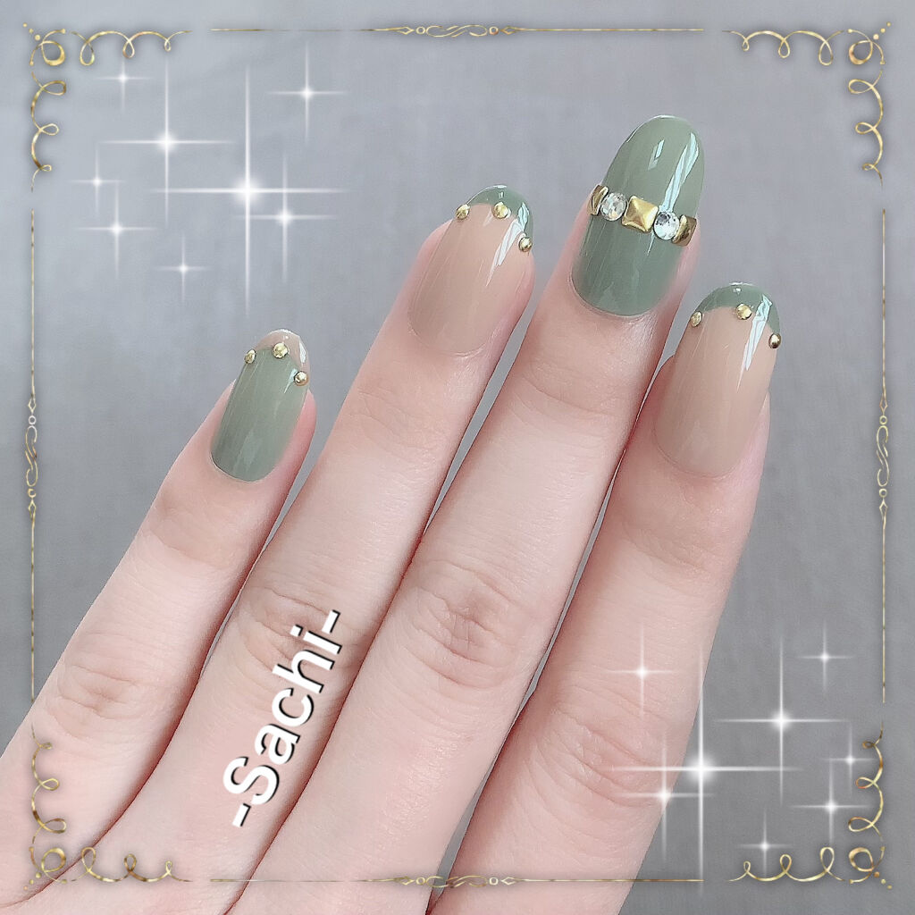 ネイルパーツ/セリア/ネイルチップ・パーツを使ったクチコミ（2枚目）