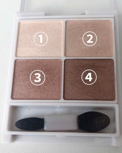 シルキースフレアイズ/キャンメイク/アイシャドウパレットを使ったクチコミ(2枚目)